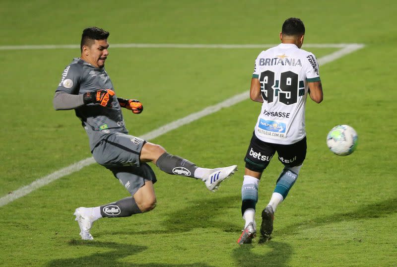 Brasileiro Championship - Coritiba v Santos