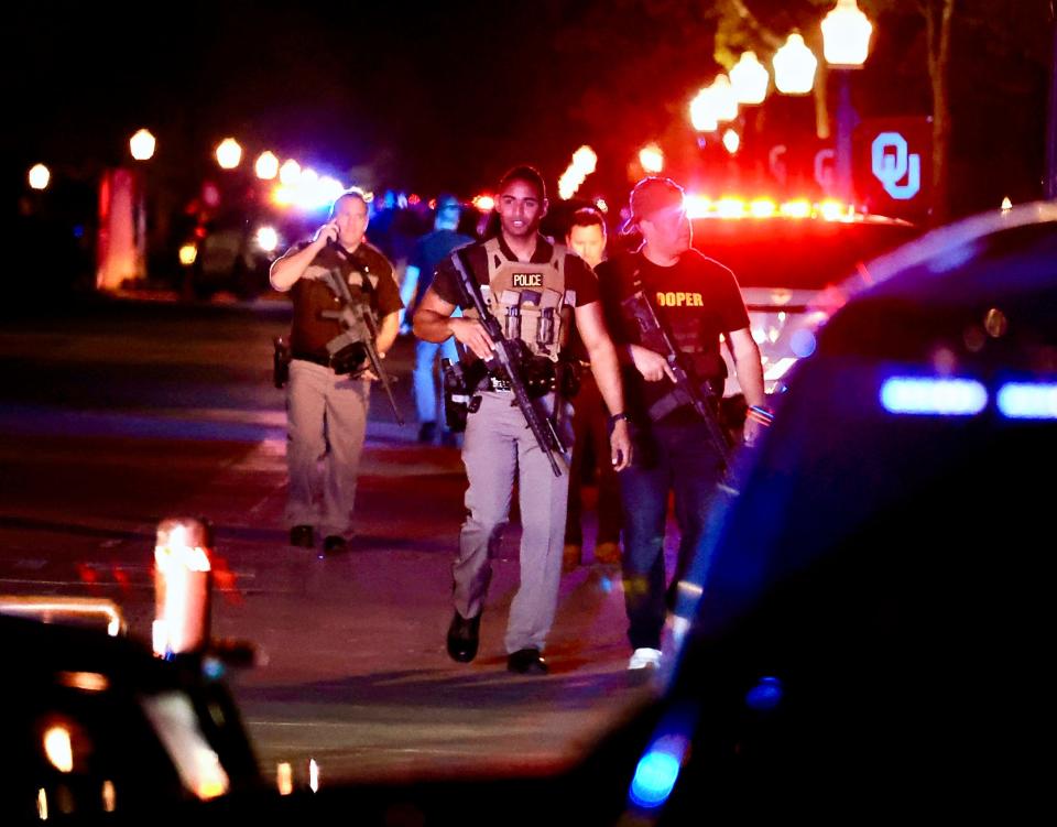 Police responded to a possible active shooter situation last Friday on the campus of the University of Oklahoma in Norman.