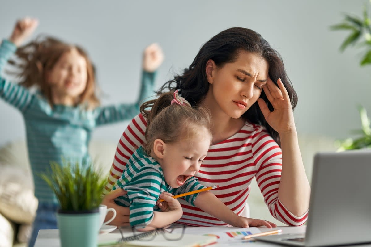 ‘A childcare arrangement with a friend might give a parent an hour or two of peace and quiet to work, but there’s an enormous trade-off’ (iStock)