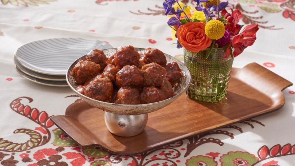 easy appetizers cocktail meatballs