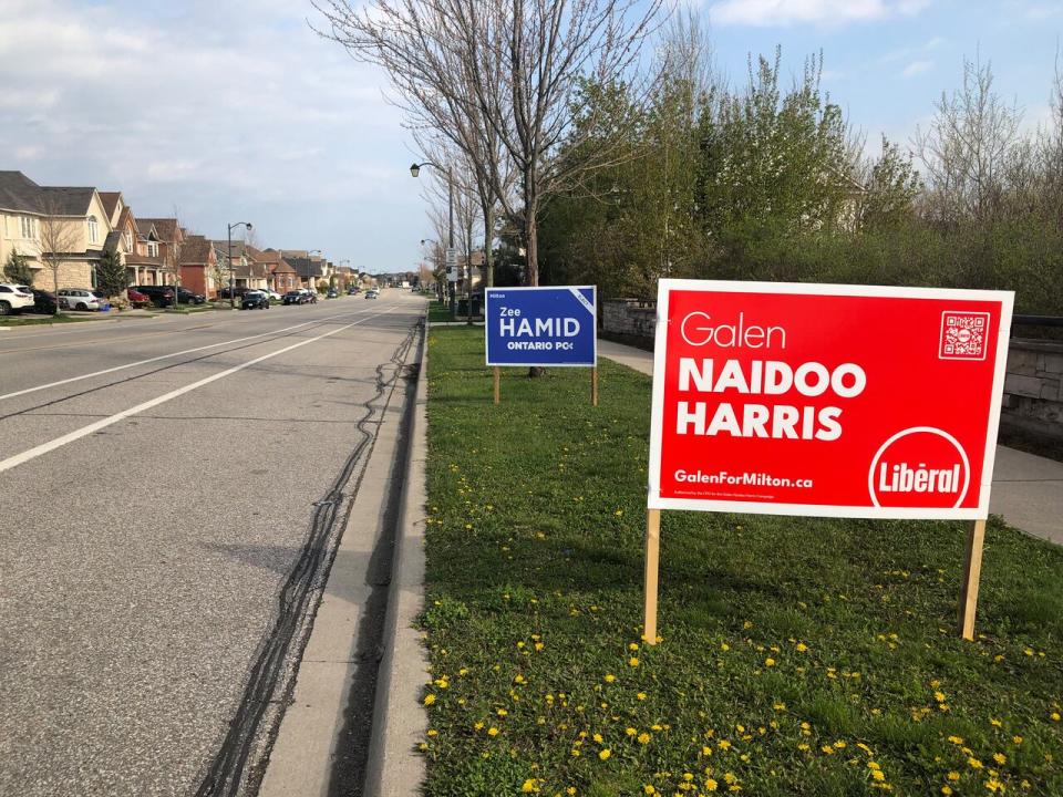The provincial byelection in Milton happens Thursday. 