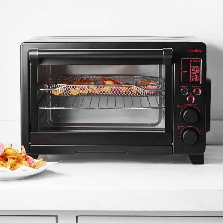 CRUXGG NEFI Six-Slice Digital Toaster Oven with Air Frying