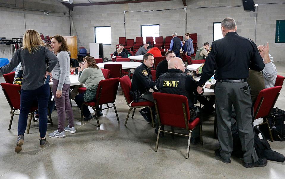 Law Enforcement Appreciation Day was recognized Monday with a barbecue provided for area police and sheriff's deputies by the Ashland County Prosecutor's Office.