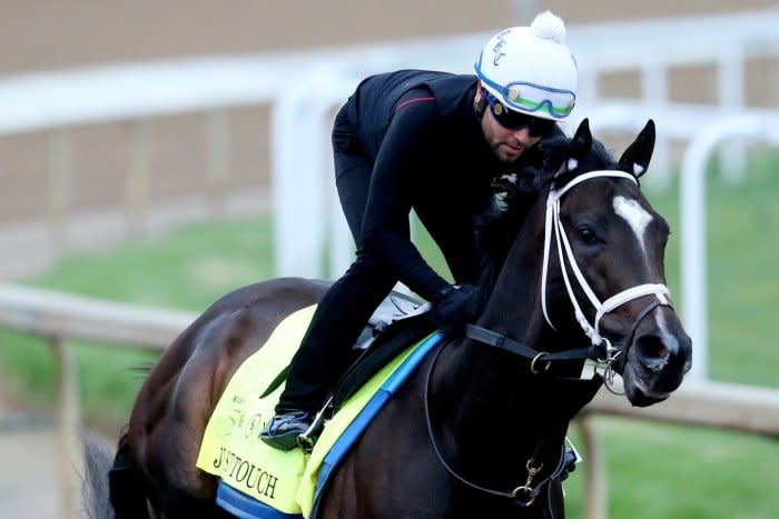 Stables prepare for the Kentucky Derby at Churchill Downs