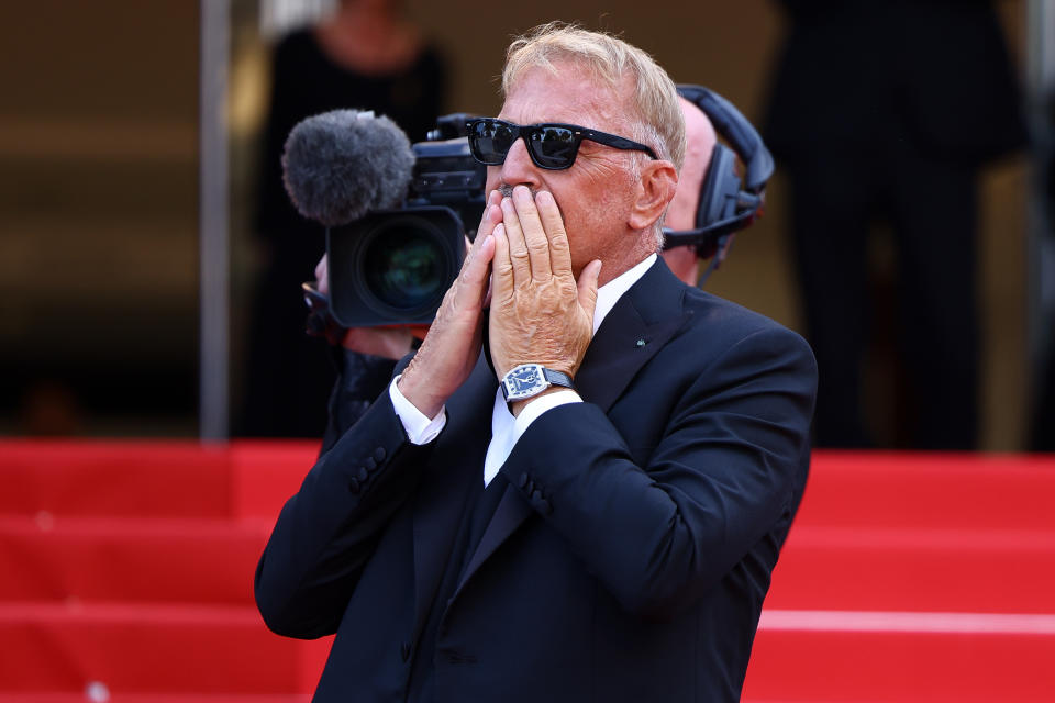 CANNES, FRANCE - MAY 19: Kevin Costner attends the 