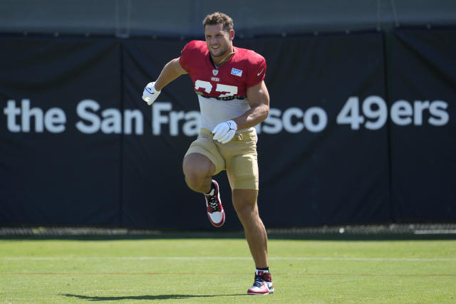 49ers are excited to get Defensive Player of the Year Nick Bosa back with  the team - The San Diego Union-Tribune