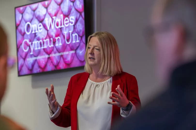 WRU CEO Abi Tierney. -Credit:Gareth Everett/Huw Evans Agency