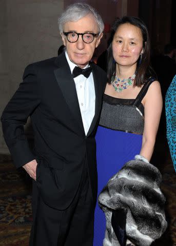 Michael Loccisano/Getty Images Woody Allen and Soon-Yi Previn