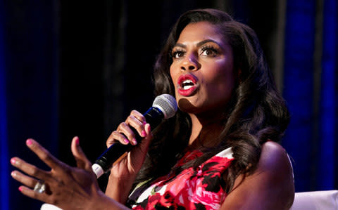 Omarosa Manigault speaks during a panel discussion at the National Association of Black Journalists convention in New Orleans, Louisiana, U.S. August 11, 2017 - Credit: REUTERS/Omar Negrin/File Photo