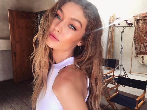 Gigi Hadid’s all-white campaign for Stuart Weitzman is edgy chic, and here’s how to get her look