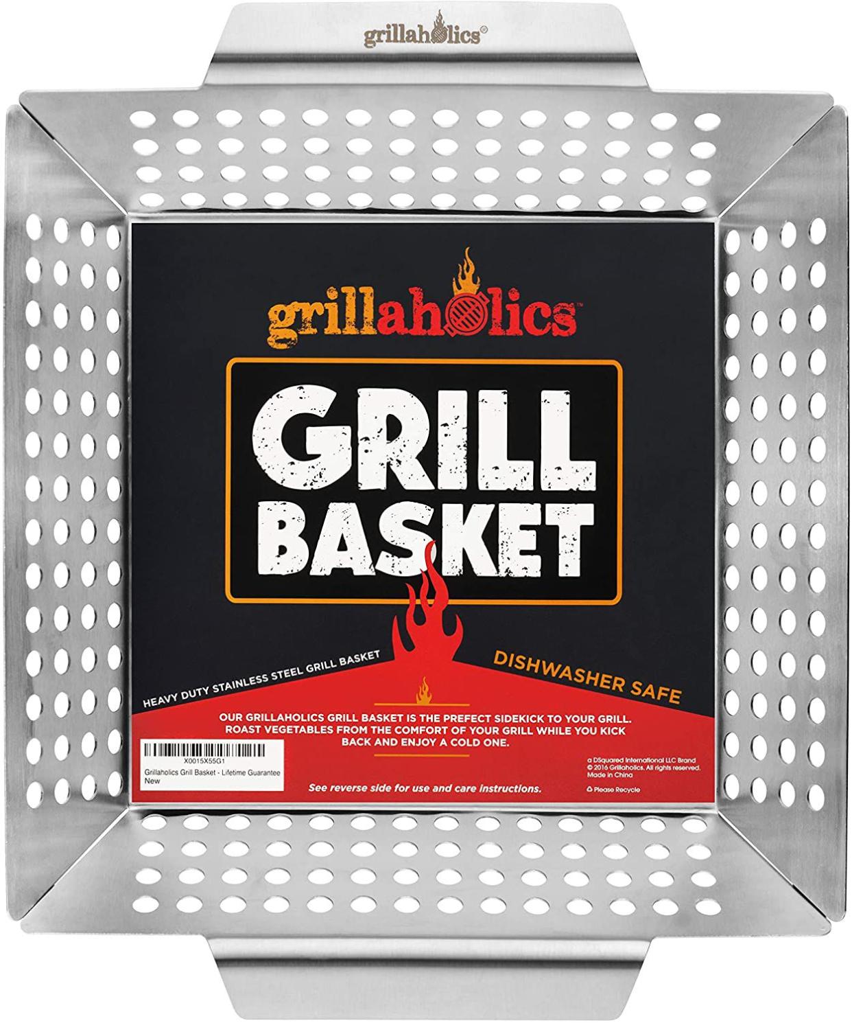 Grillaholics Heavy Duty Grill Basket