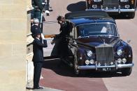 <p>Duchess Kate steps out at Windsor Castle. </p>