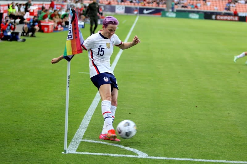 FILE PHOTO: Soccer: U.S. Women's National Team Summer Series-USA at Portugal