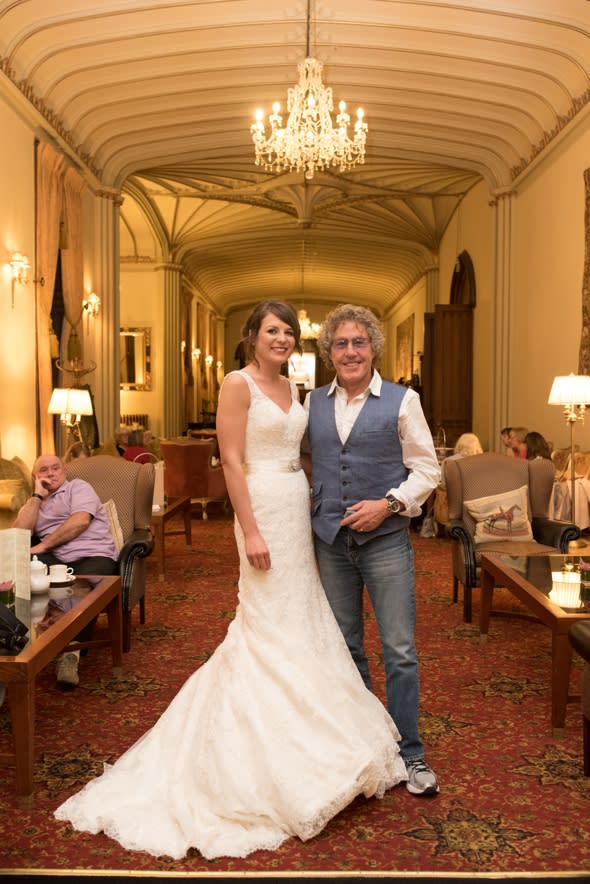 Roger Daltrey gatecrashes hotel wedding and performs classic hit