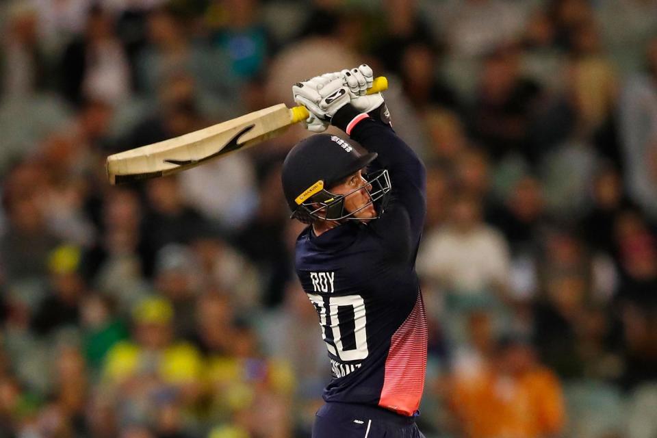 Fireworks: Jason Roy hit a record 180 off 151 balls: Getty Images