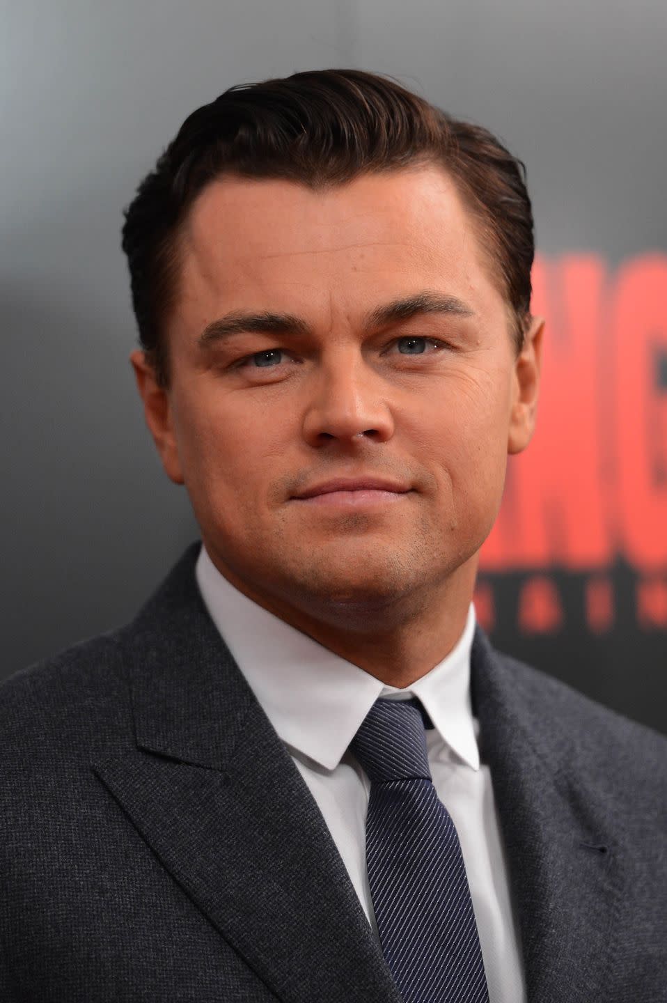 <p>While the amount of facial hair DiCaprio wears ebbs and flows, he's rarely rocked a clean shaven look since his younger days.</p>