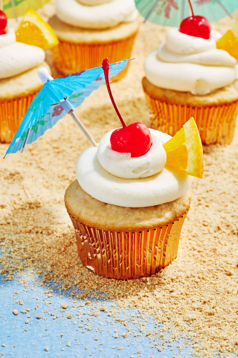 Bahama Mama Cupcakes