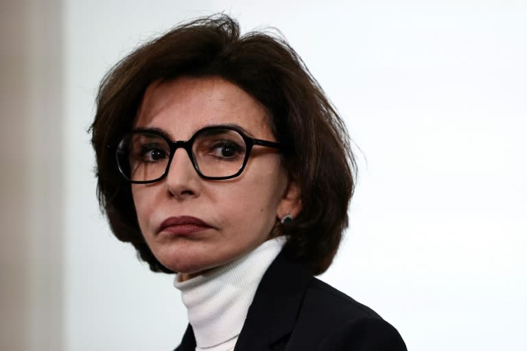 Rachida Dati, ministre de la Culture, à Paris le 11 mars 2024. (Anne-Christine POUJOULAT)