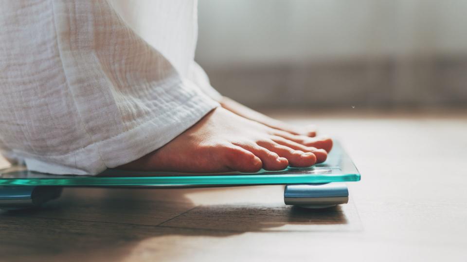 You shouldn't obsess over the weighing scale