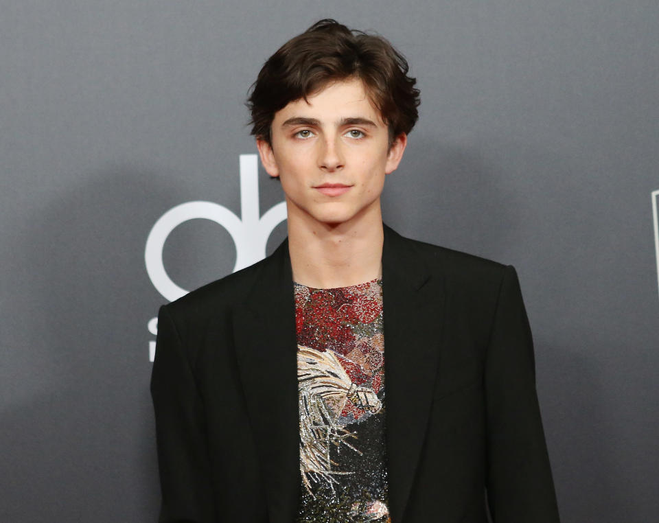 TIMOTHÉE CHALAMET