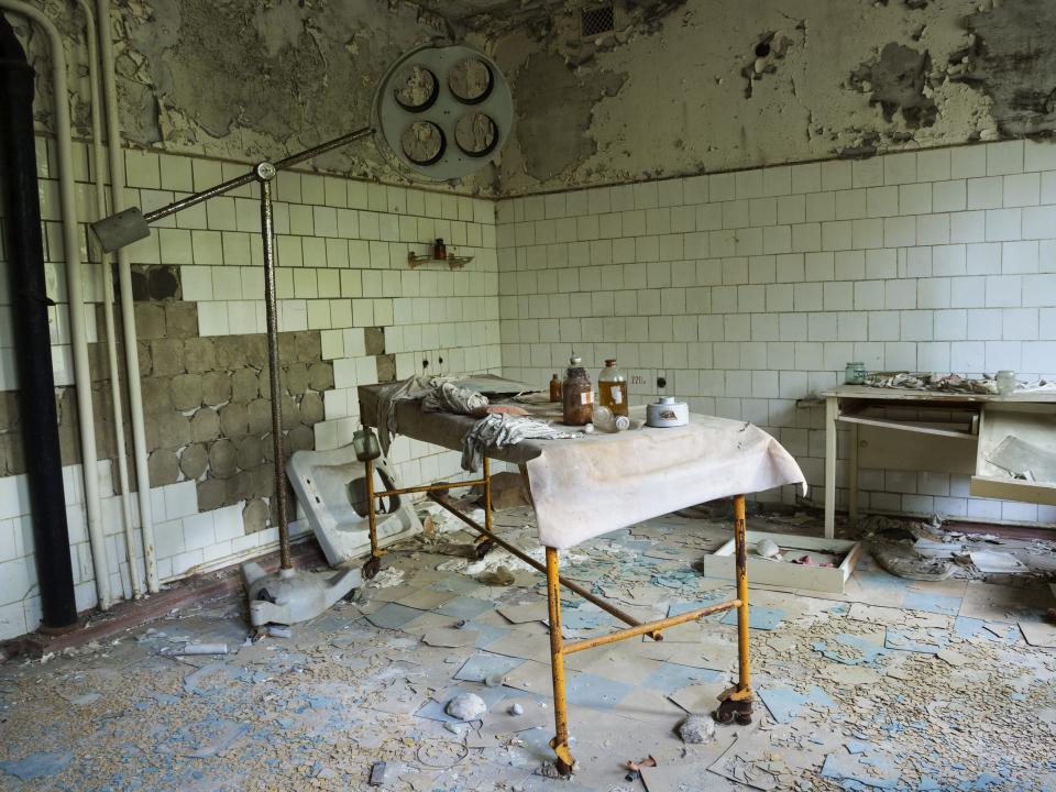 chernobyl abandoned hospital