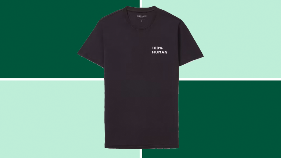 Gifts that give back: Everlane 100% Human t-shirt