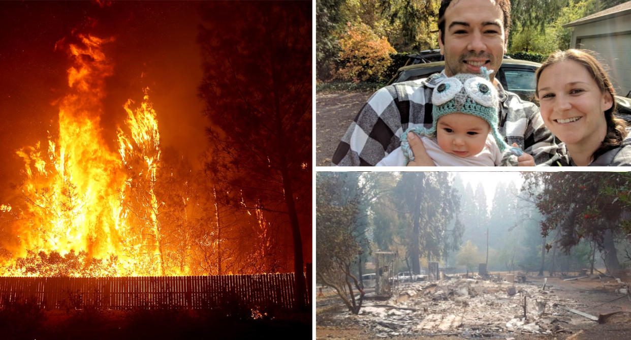 Ben and Jess Colbeck lost their home in the California wildfires (Getty Images/Ben Colbeck)