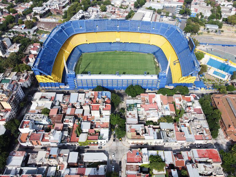 La Bombonera, el tercero de los estadios que compiten para quedarse con la final de la Copa Libertadores 2024