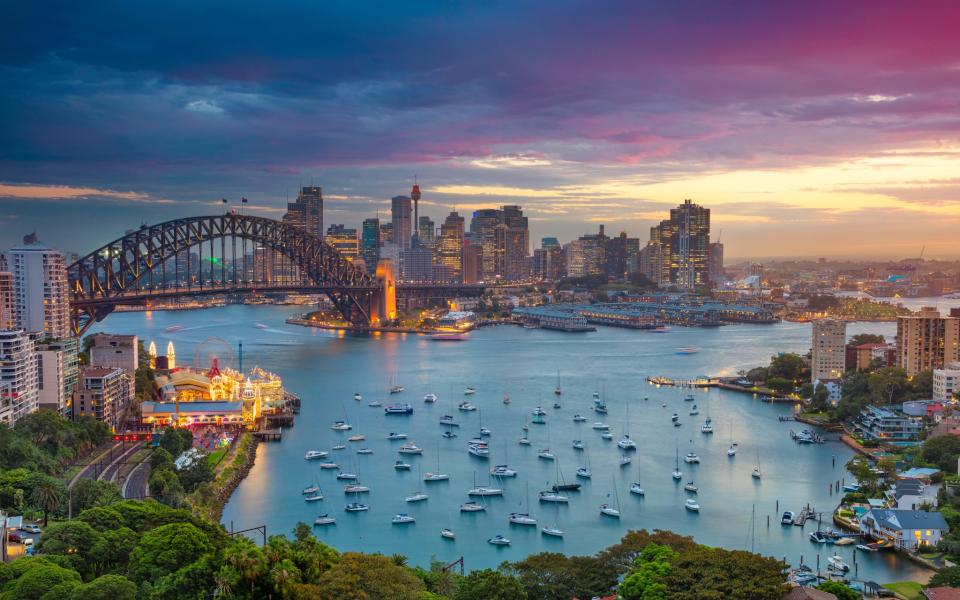 From climbing the Sydney Harbour Bridge to riding the ferris wheel at Luna Park there's so much to do in Sydney - This content is subject to copyright.