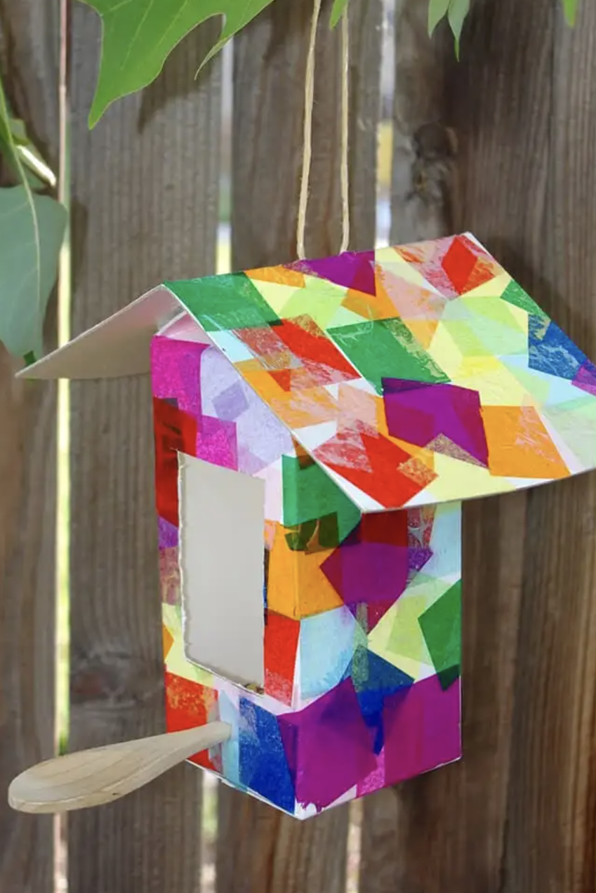 Milk Carton Birdhouse