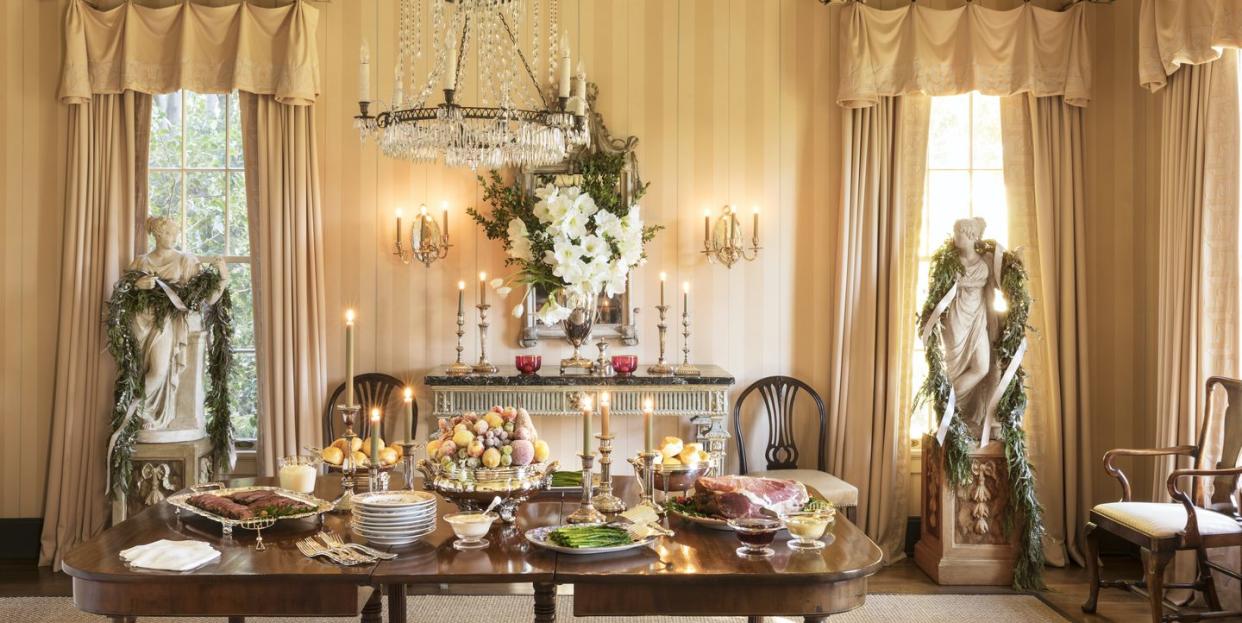 suzanne rheinstei los angeles christmas dining room