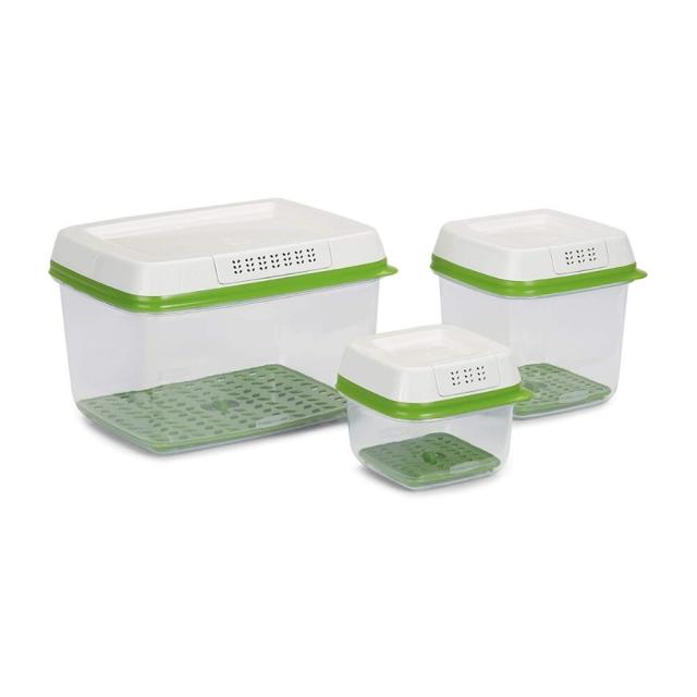 Rubbermaid FreshWorks Produce Saver Food Storage Container, Medium