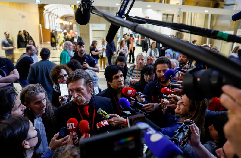 Members of the rock group Eagles of Death Metal testify in Paris attack trial