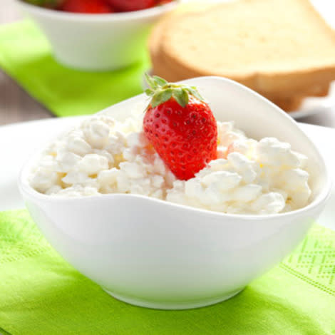 Cottage cheese is a good way to add protein to your diet. 