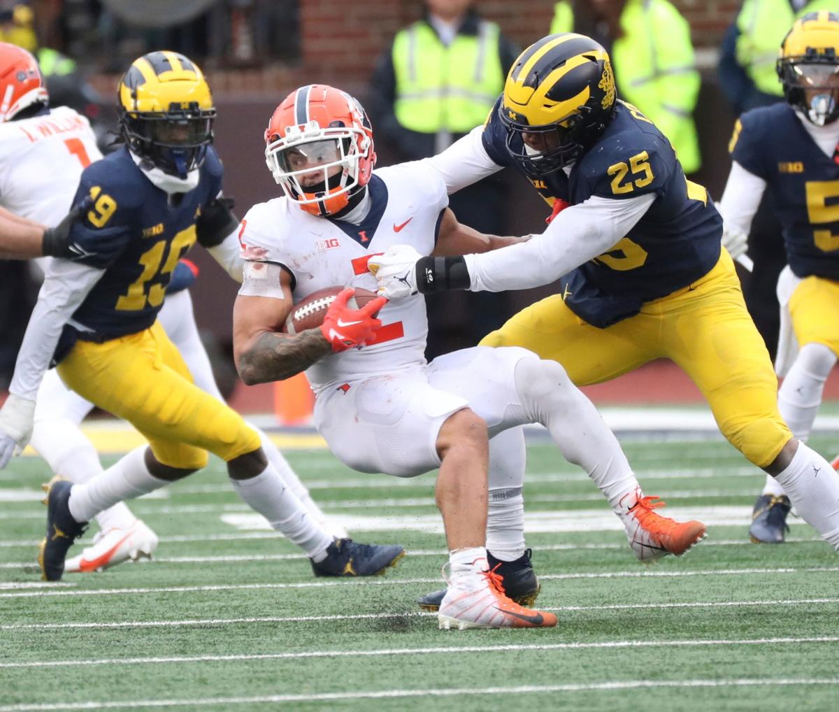 Illinois RB Chase Brown drafted by Cincinnati Bengals in fifth round of ...
