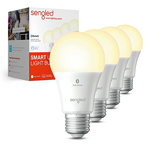 Sengled Alexa Light Bulb, Bluetooth Mesh Smart Light Bulbs, Smart Bulbs That Work with Alexa On…