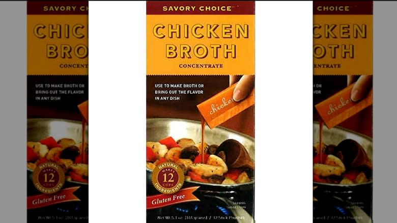 savory choice chicken broth concentrate