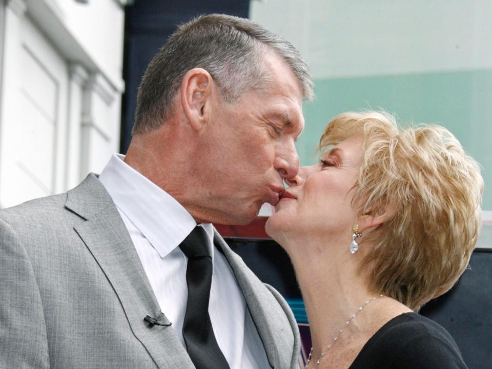 Vince McMahon and wife Linda.JPG