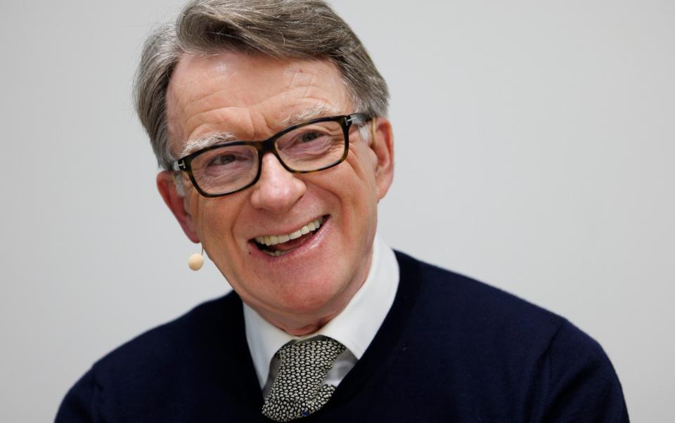 Lord Mandelson made the comments as part of a discussion over whether donors had put parties under pressure to change policy