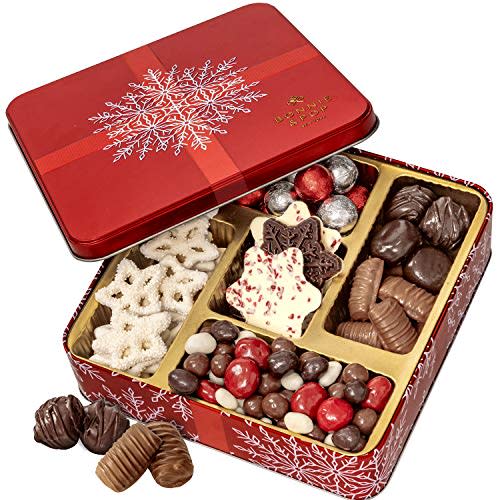 Bonnie & Pop Holiday Tin Chocolate Box (Amazon / Amazon)