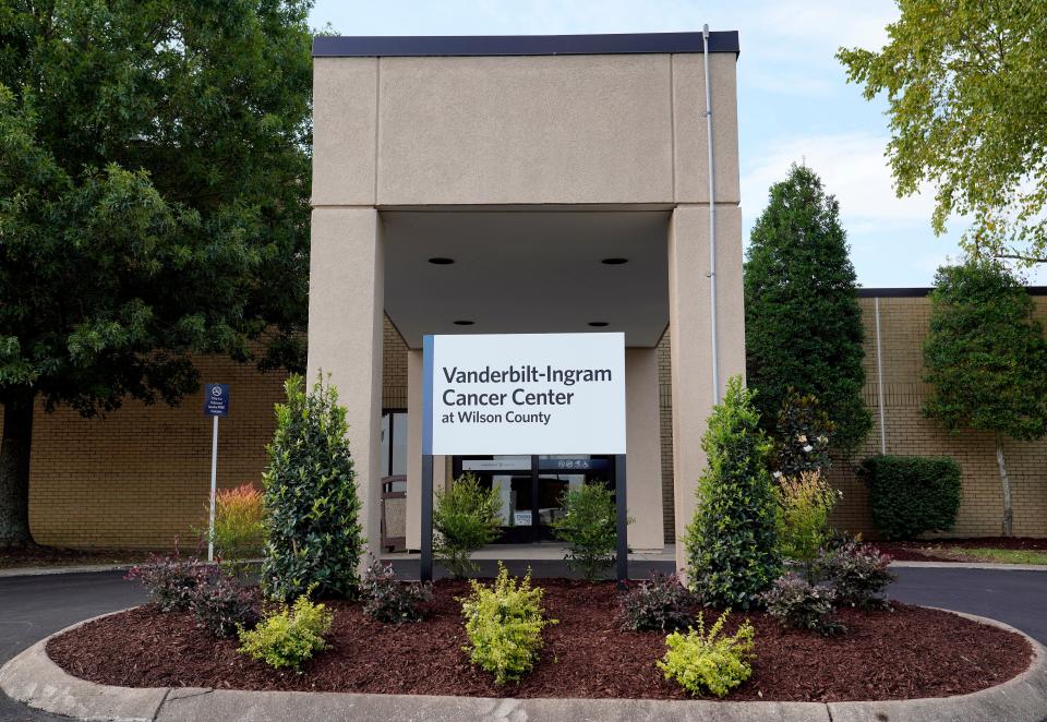 The new Vanderbilt-Ingram Cancer Center at Wilson County Hospital opened in 2020.
