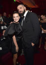 <p>BFFs Millie Bobby Brown and Drake hung out together at the Netflix Golden Globes bash at the Waldorf Astoria Beverly Hills. The <em>Stranger Things</em> star and the “One Dance” singer have been buds for a few months now, and we’re here for it. (Photo: Kevin Mazur/Getty Images for Netflix) </p>