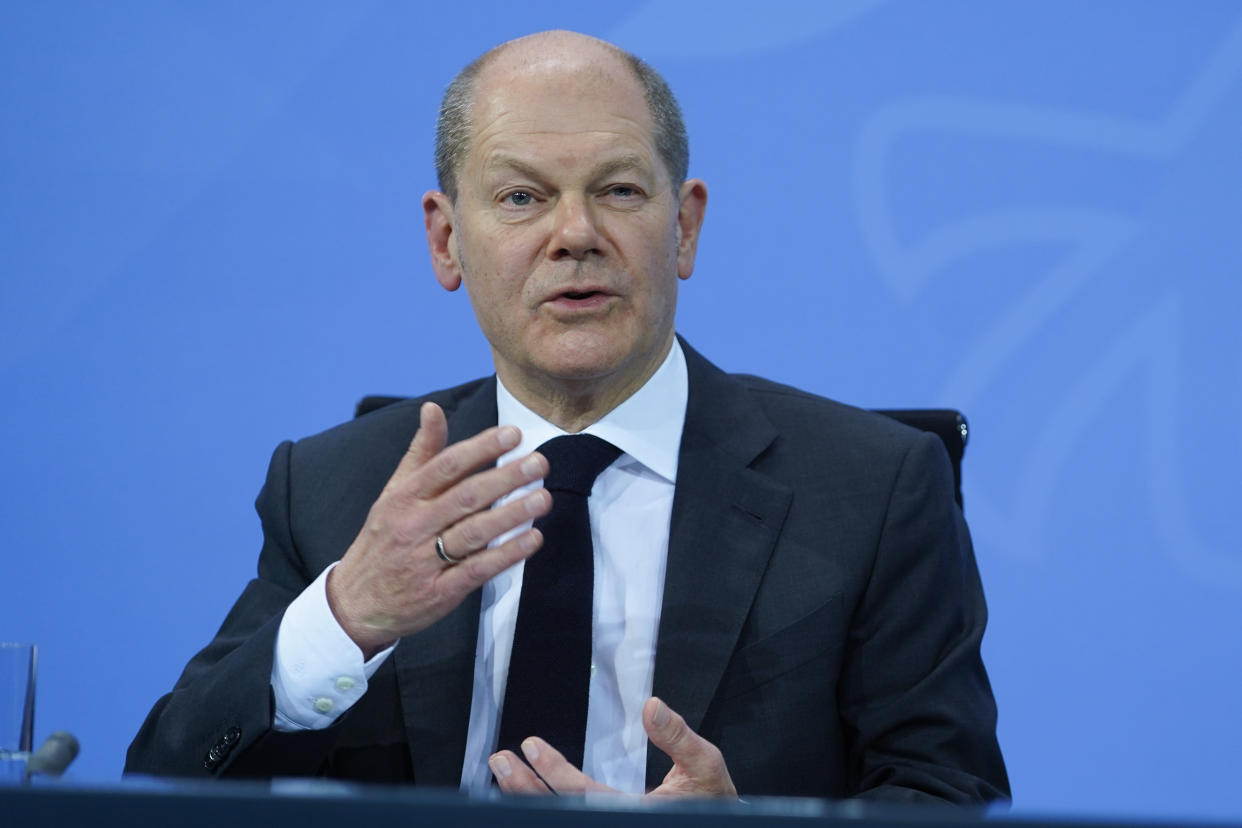 Bundeskanzler Olaf Scholz. (Bild: Carstensen-Pool/Getty Images)