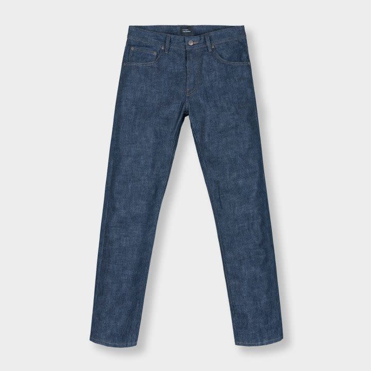 Todd Shelton dark wash jeans.