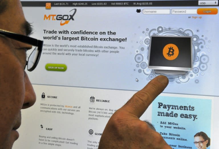 The MtGox exchange filed for bankruptcy protection soon after the cyber-money went missing, admitting it had lost 850,000 coins worth 48 billion yen