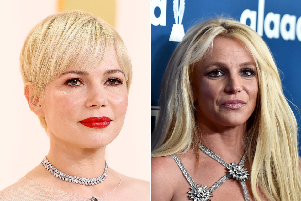 Michelle Williams and Britney Spears (Getty Images)