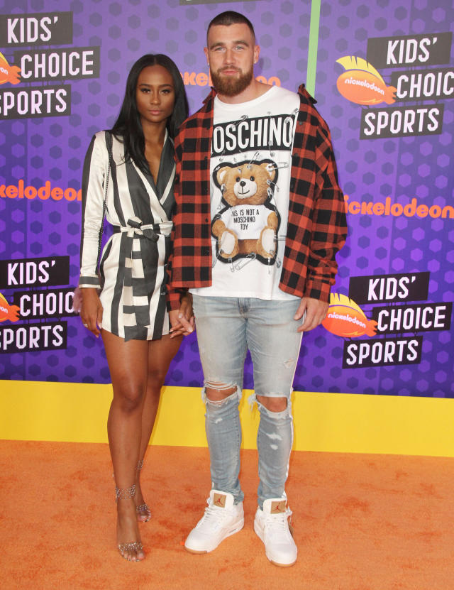 Travis Kelce's girlfriend Kayla Nicole makes fashion statement on