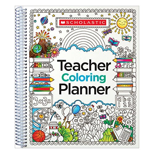 Adult Coloring Book Planner