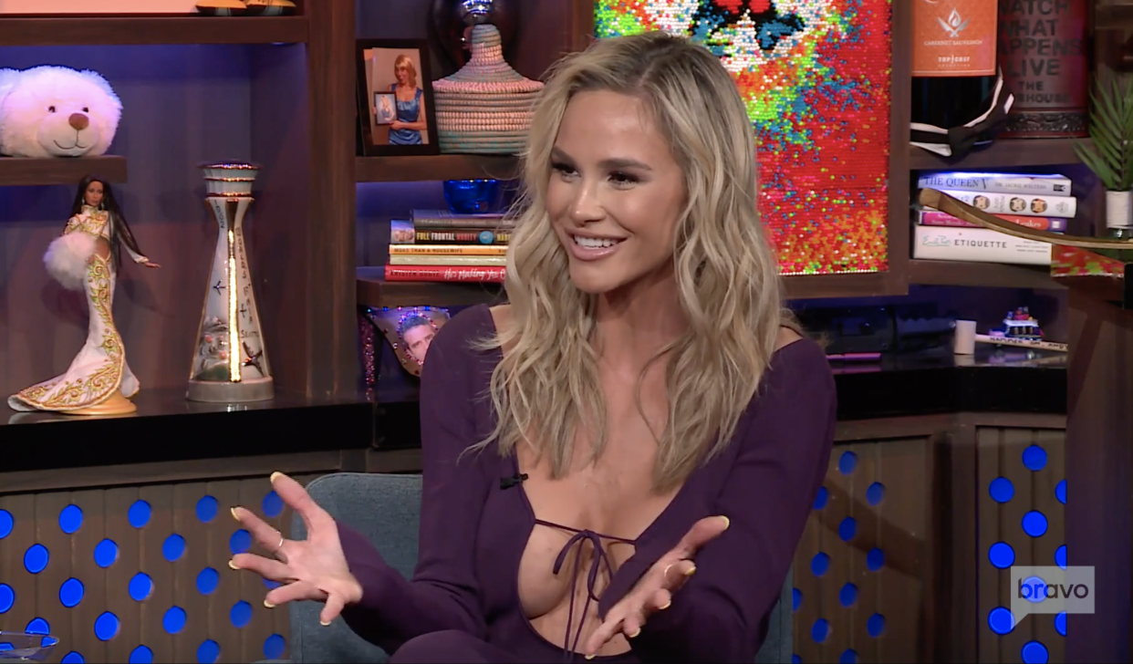 On 'Watch What Happens Live with Andy Cohen,' former 'Real Housewives' cast member Meghan King talks about the wedding gift she received from President Biden after King married the president's nephew in 2021.