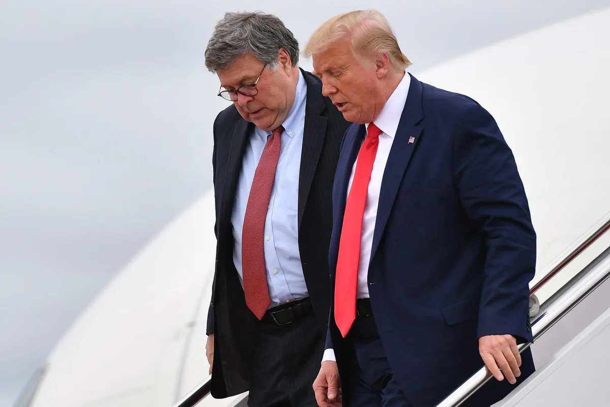 Former AG Barr said Trump became enraged after being told election fraud claims ..